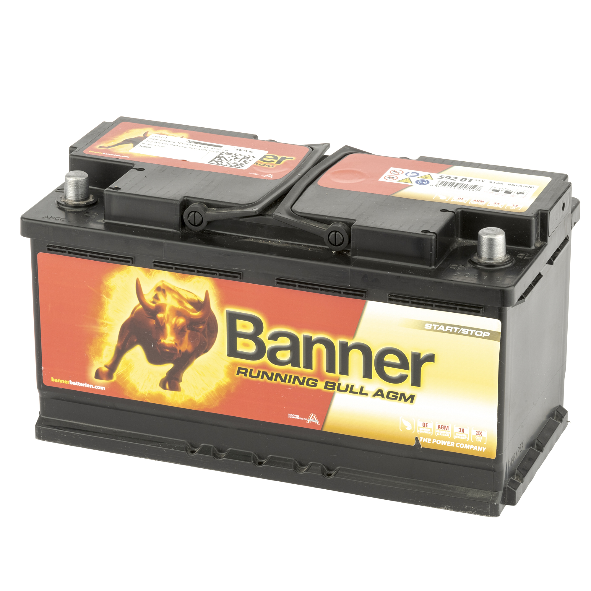 AGM Batterie 12V/92Ah (K20), 850A EN