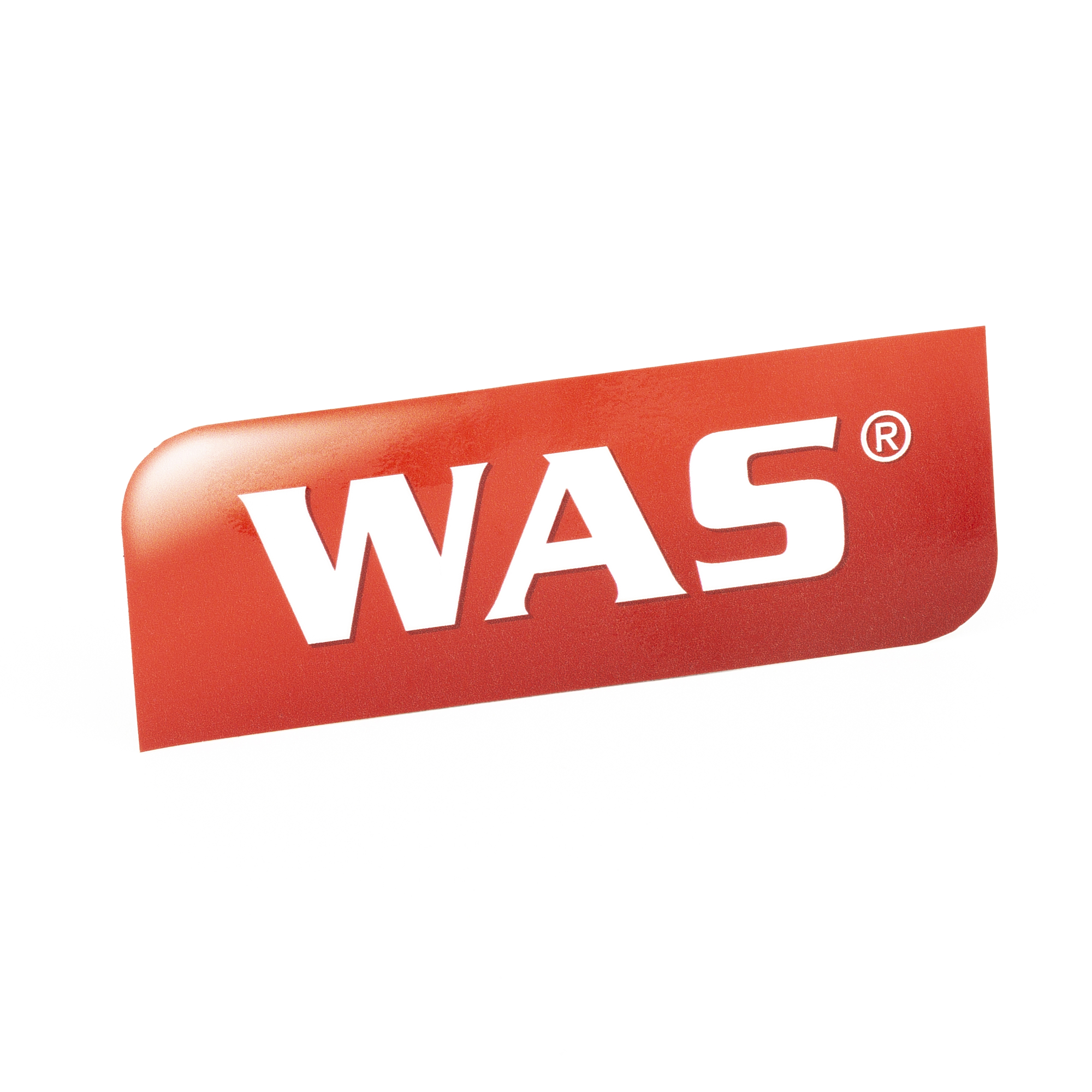 Autocollant PVC: WAS Identification de marque 3D