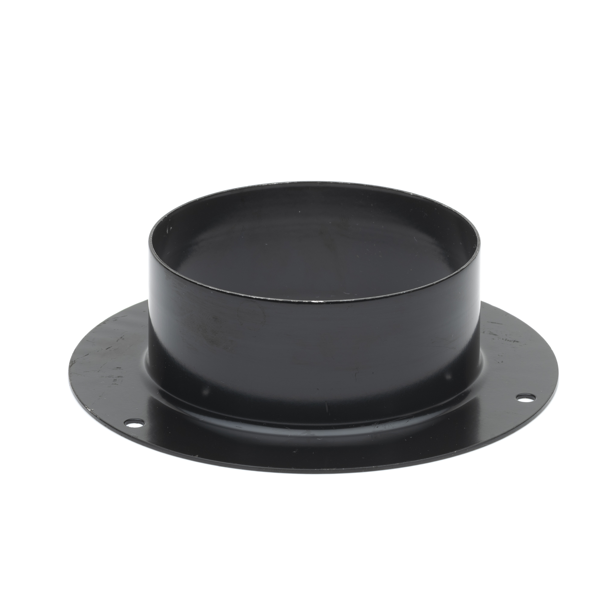 Stutzen Ø 90mm , Schlauchstutzen schwarz