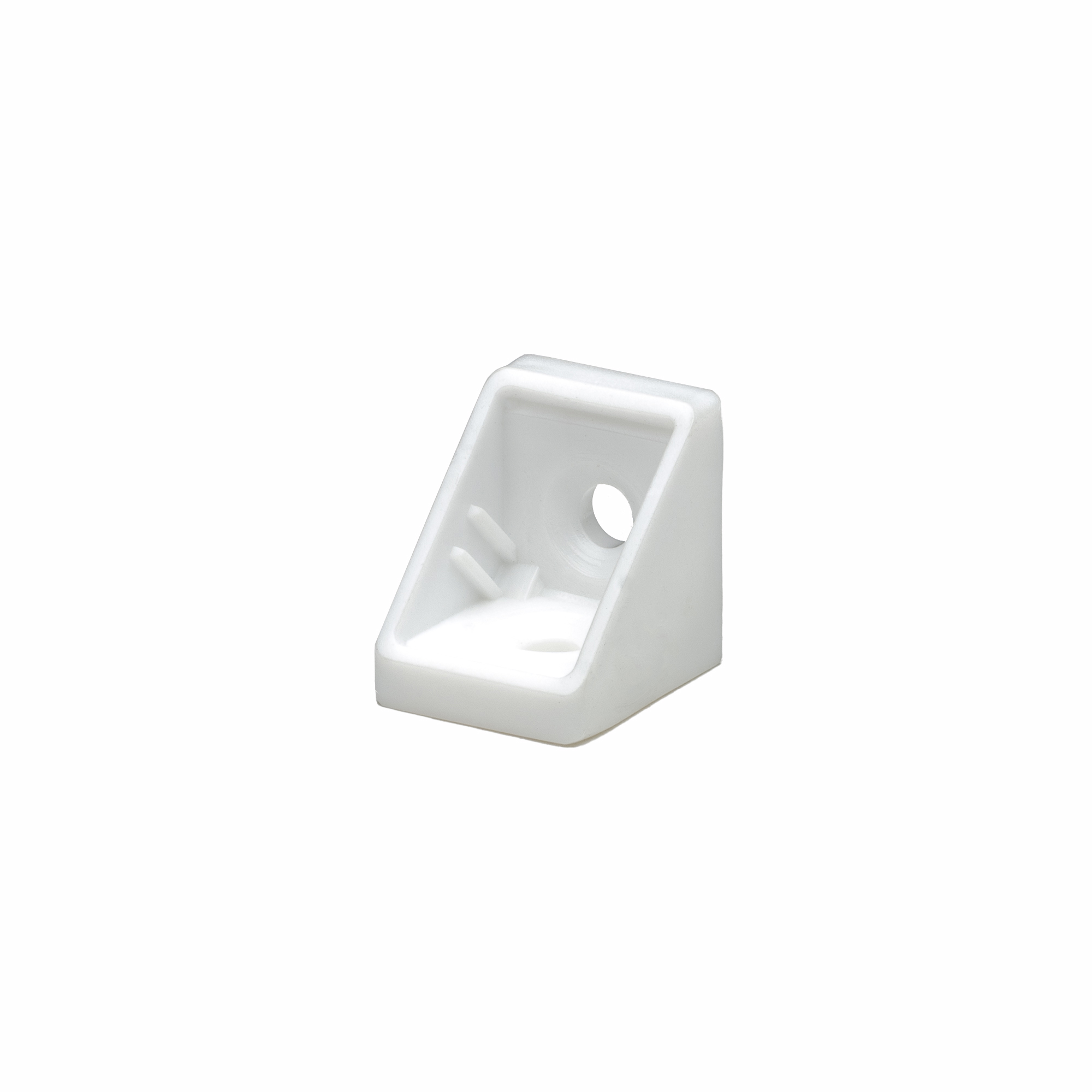 Eckverbinder weiss, 18 mm