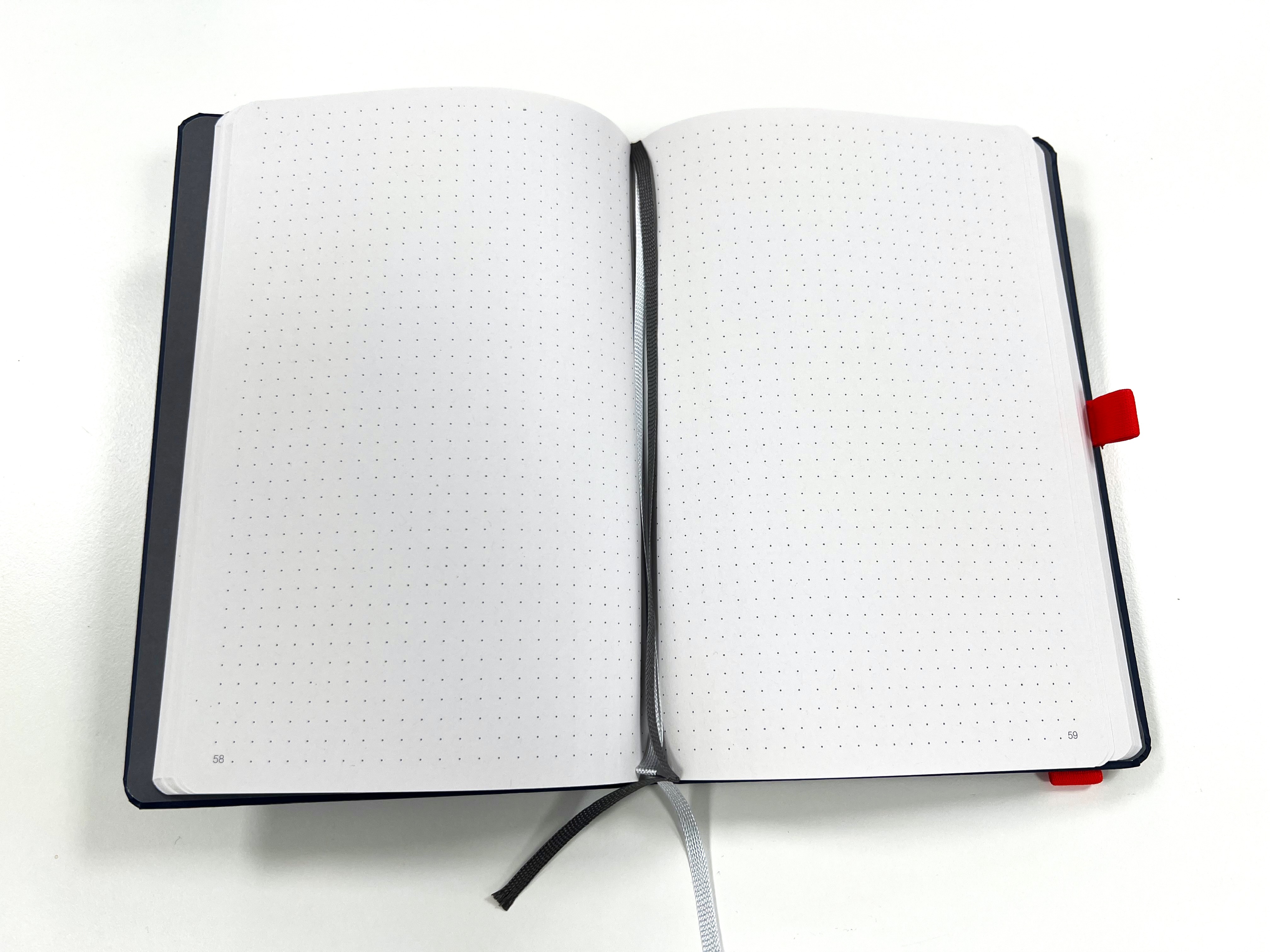 WAS Notizbuch Lanybook® ProTouch (A5, blau, punktiert)