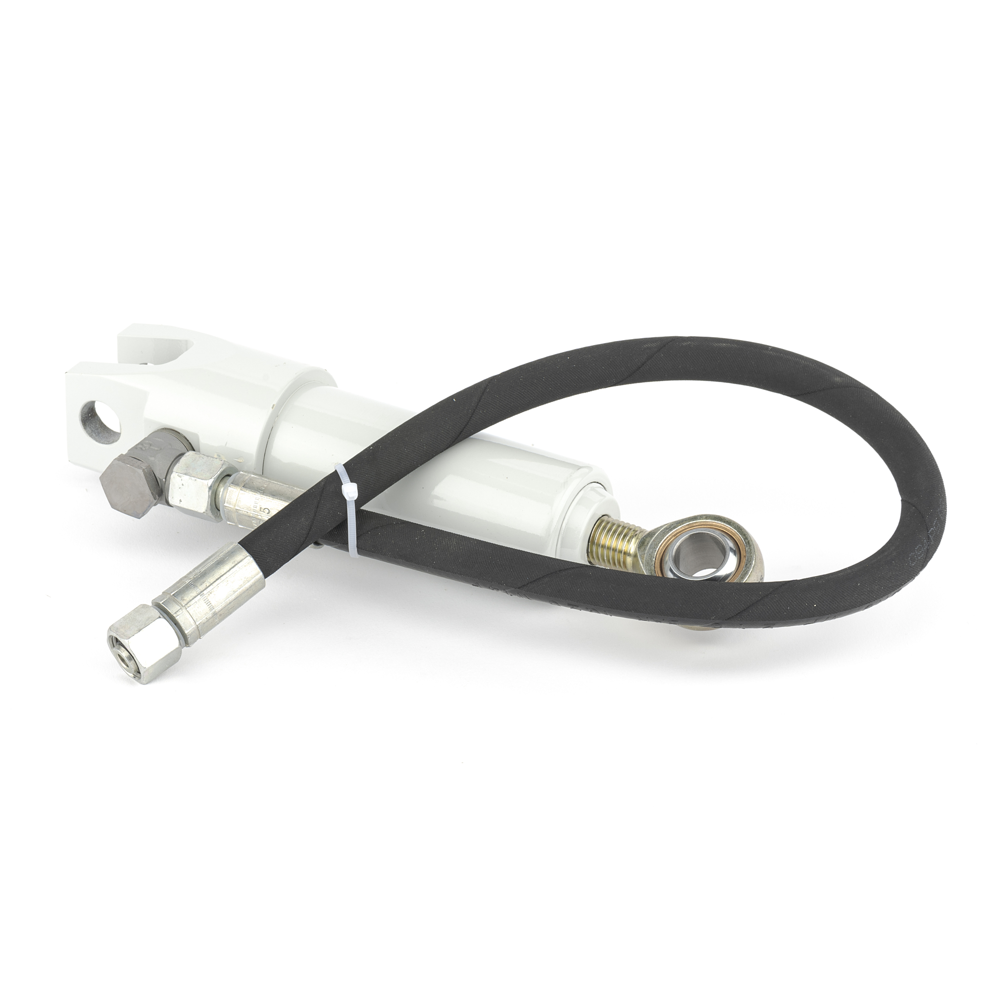 Hydraulikzylinder einfachwirkend mit Gabelkopf