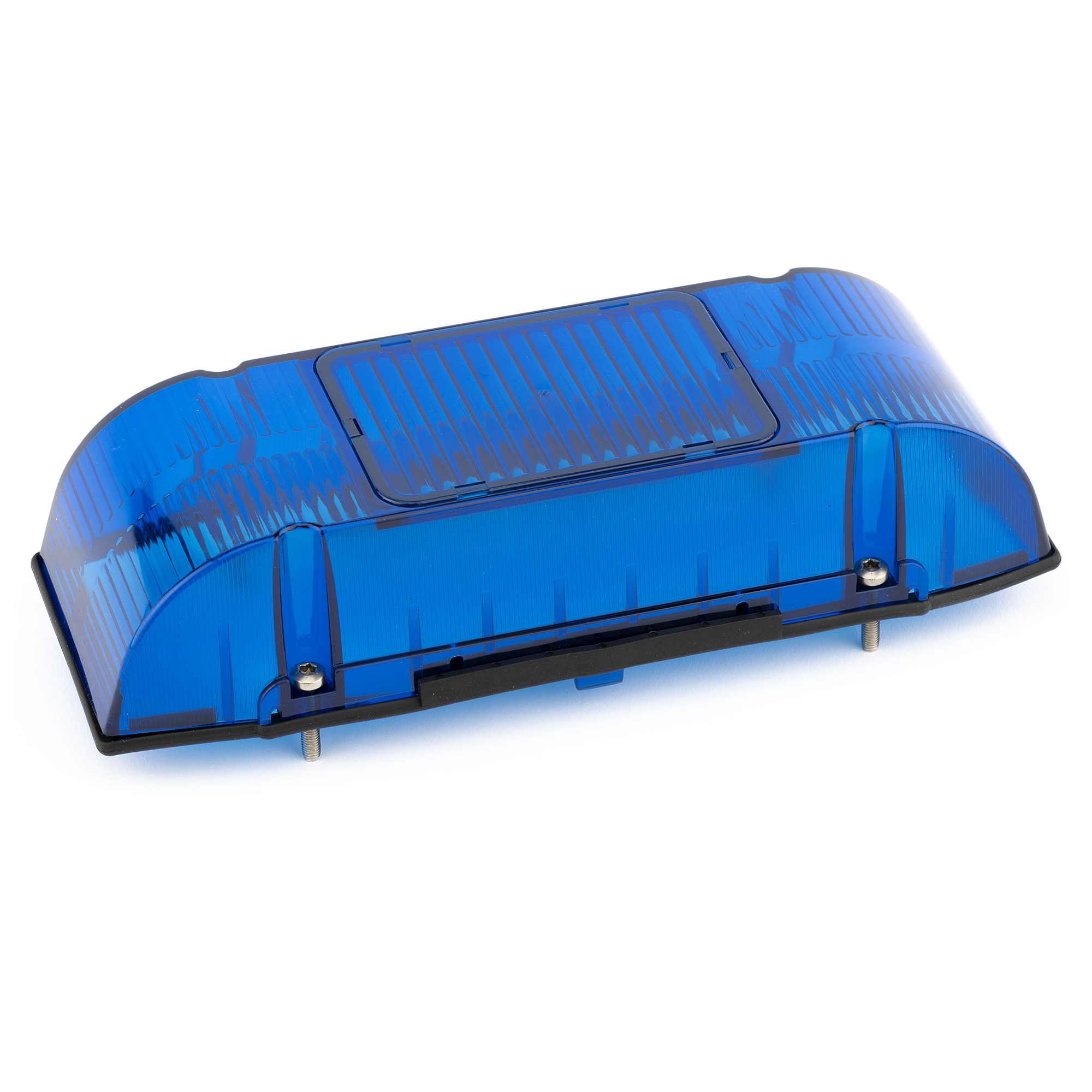 embout bleu strié pour