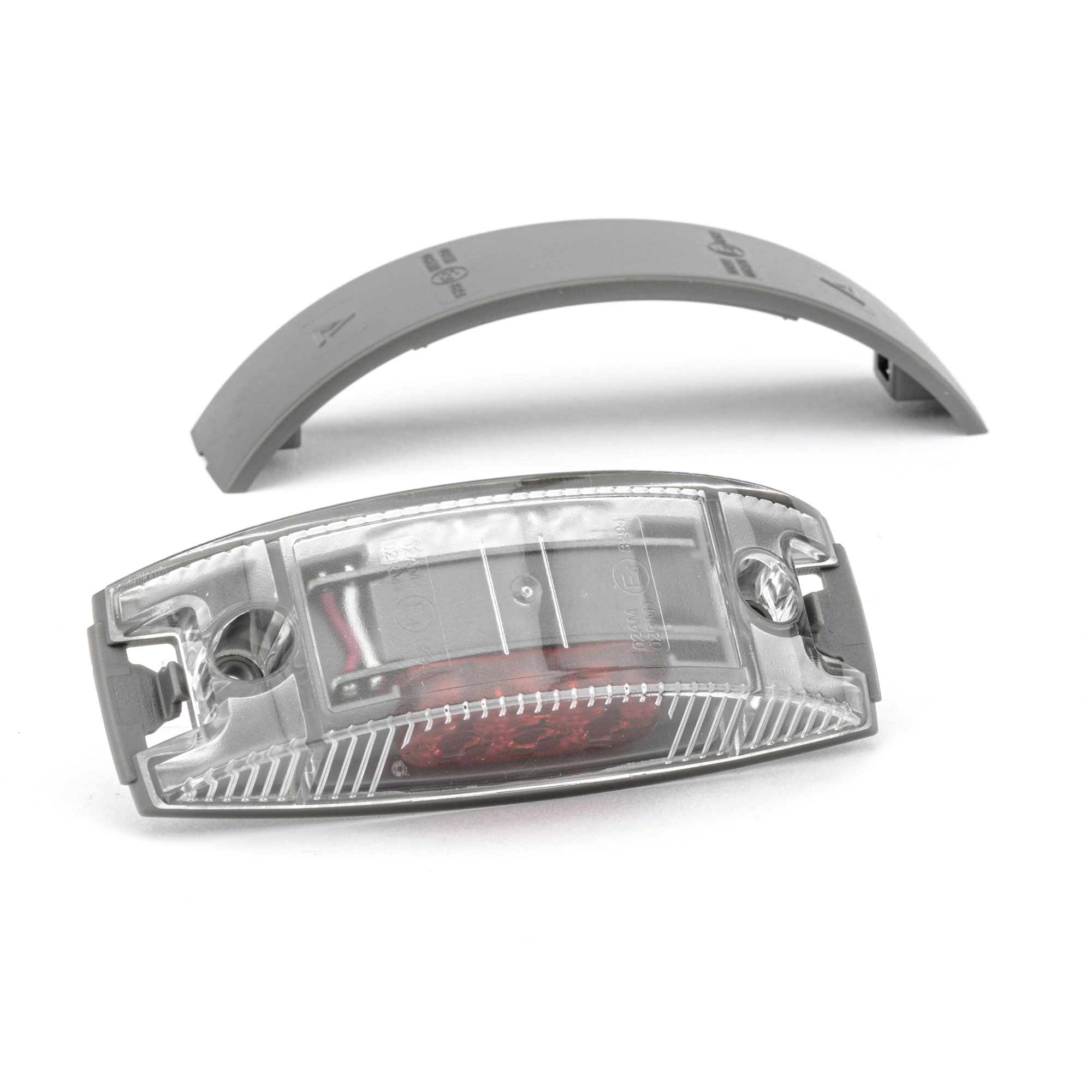 feu de gabarit LED, rouge - blanc